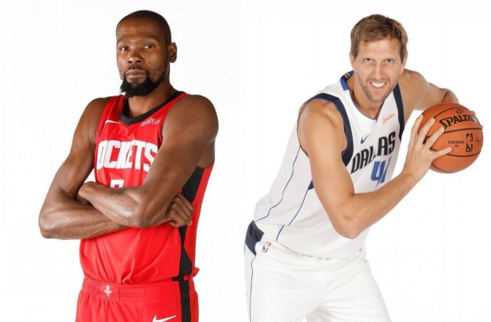 杜兰特超德克升历史得分榜第6!现役仅低于詹姆斯 本季有望超乔丹